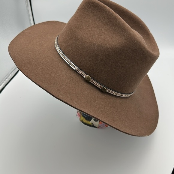 Renegade Brown Wool Cowboy Hat SzM main image 4